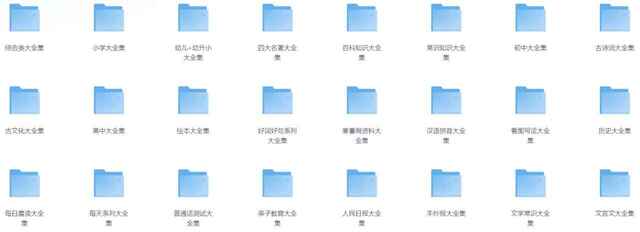中小学精品学习资料大合集 (20000+)