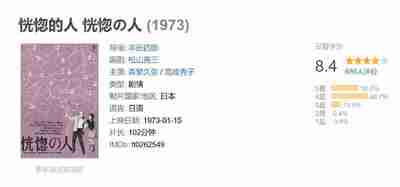 恍惚的人 恍惚の人 (1973)