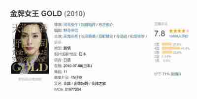 金牌女王 GOLD (2010)