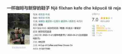 一杯咖啡与新穿的鞋子 Një filxhan kafe dhe këpucë të reja veshur (2022)