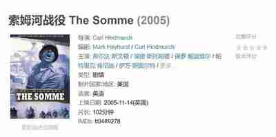 索姆河战役 The Somme (2005)