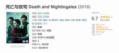 死亡与夜莺 Death and Nightingales (2018)