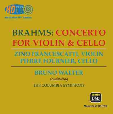 Brahms - Violin Concerto, Cello Concerto - Francescatti, Fournier - 1960 HDTT DSD128
