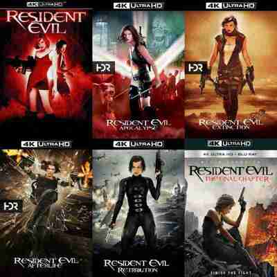 生化危机 系列(六部合集)【4K.REMUX UHD原盘】【HDR10&杜比视界】【国英双语】【双语特效字幕】