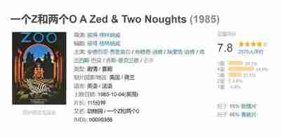 一个Z和两个O A Zed & Two Noughts (1985)