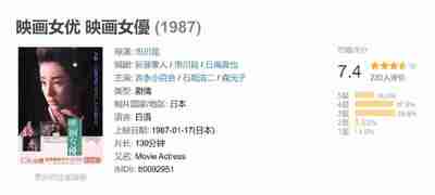 映画女优 映画女優 (1987)