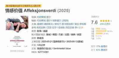 情感价值 Affeksjonsverdi (2025)