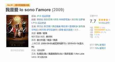我是爱 Io sono l'amore (2009)