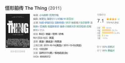 怪形前传 The Thing (2011)