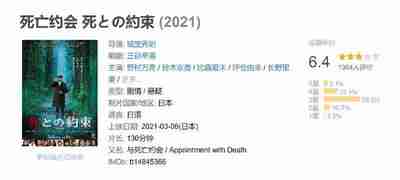 死亡约会 死との約束 (2021)