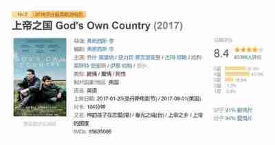 上帝之国 God's Own Country (2017)