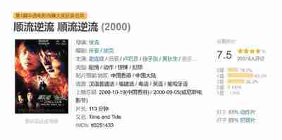 顺流逆流 順流逆流 (2000)