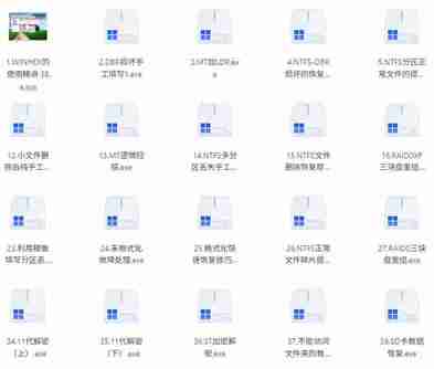 雨荷winhex数据恢复教程(第一季)1-63集高清完整版
