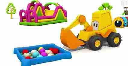 英语启蒙益智动画《挖掘机麦克斯 Excavator Max》