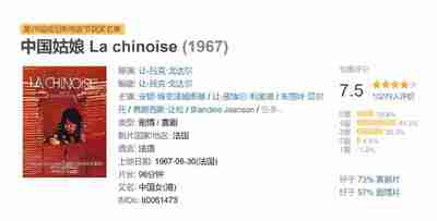 中国姑娘 La chinoise (1967)