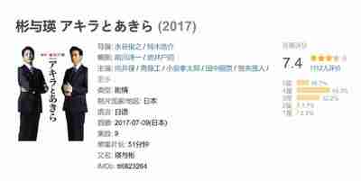 彬与瑛 アキラとあきら (2017)