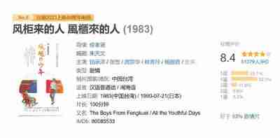 风柜来的人 風櫃來的人 (1983)