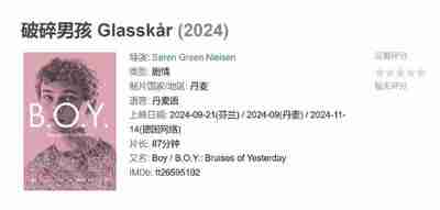 破碎男孩 Glasskår (2024)
