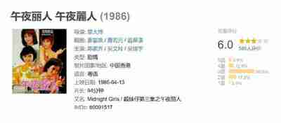 午夜丽人 午夜麗人 (1986)