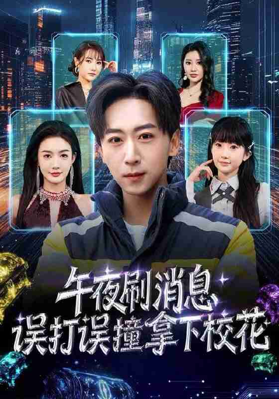 【短剧】午夜刷消息，误打误撞拿下校花（80集全集）李星辰＆杨子愉