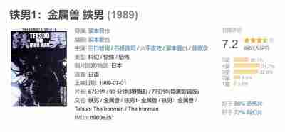 铁男1:金属兽 鉄男 (1989)