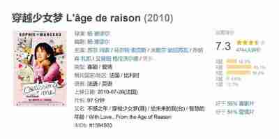 穿越少女梦 L'âge de raison (2010)