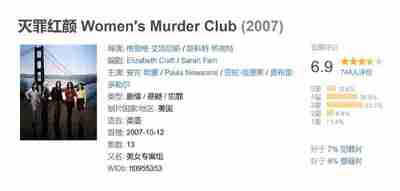 灭罪红颜 Women's Murder Club (2007)