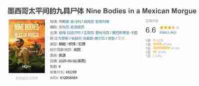墨西哥太平间的九具尸体 Nine Bodies in a Mexican Morgue (2025)