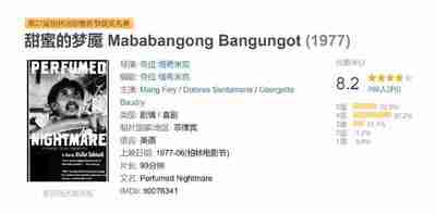 甜蜜的梦魇 Mababangong Bangungot (1977)