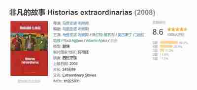 非凡的故事 Historias extraordinarias (2008)