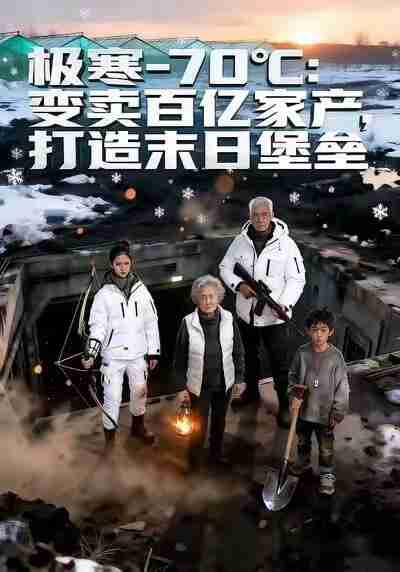 【短剧】极寒-70℃：变卖百亿家产，打造末日堡垒&极寒-70℃变卖百亿家产打造末日堡垒（40集全集）Ai短剧