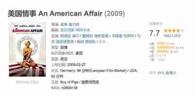 美国情事 An American Affair (2009)