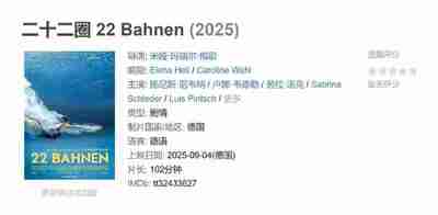 二十二圈 22 Bahnen (2025)