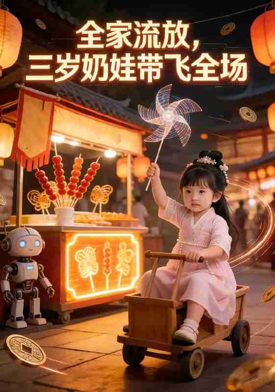 【短剧】全家流放，三岁奶娃带飞全场（32集全集）Ai短剧