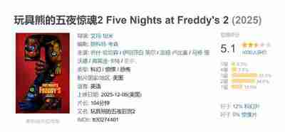 玩具熊的五夜惊魂2 Five Nights at Freddy's 2 (2025)