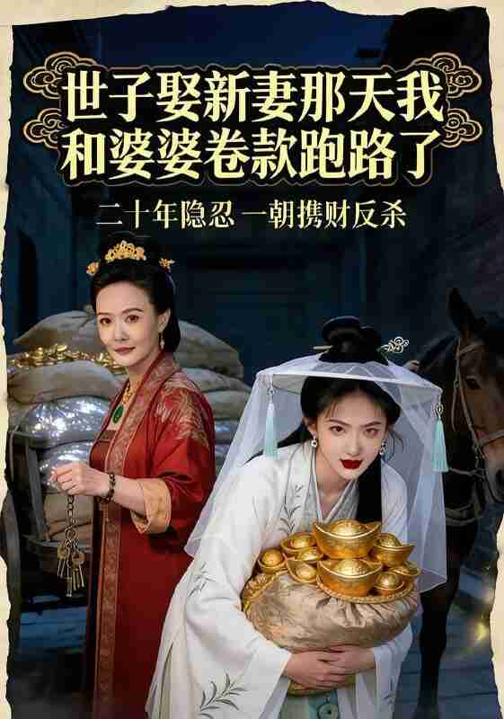 【短剧】世子娶新妻那天我和婆婆卷款跑路了（48集全集）AI短剧