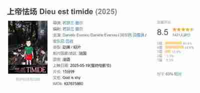 上帝怯场 Dieu est timide (2025)