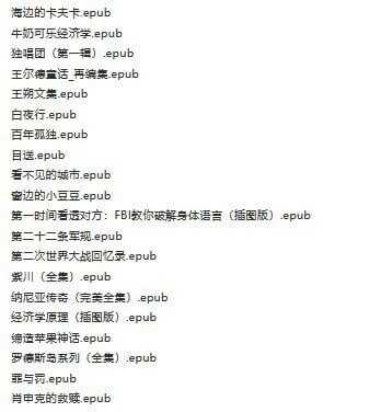 《豆瓣评分最高的250部书》本本都是好书 值得一看[epub][免费在线观看][夸克网盘]
