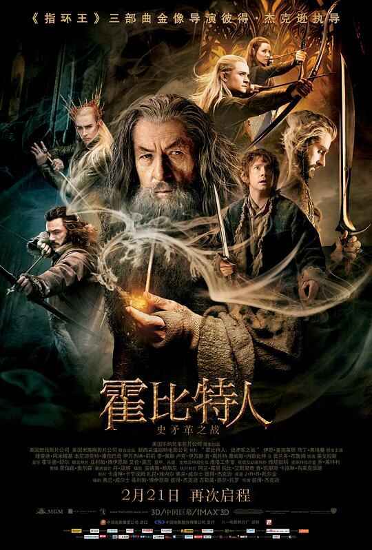 霍比特人2：史矛革之战 The Hobbit: The Desolation of Smaug 2160p Remux (2013) 中文字幕[免费在线观看][夸克网盘]