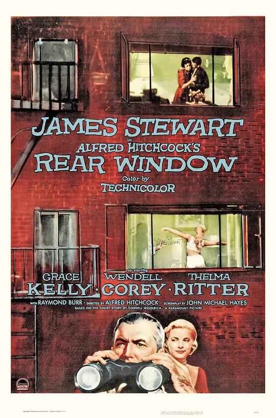 后窗 Rear Window （4K 原盘）2160p Remux (1954) 中文字幕[免费在线观看][夸克网盘]