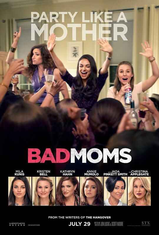 坏妈妈 Bad Moms 1080p Remux (2016)【25.03GB】已刮削[免费在线观看][夸克网盘]