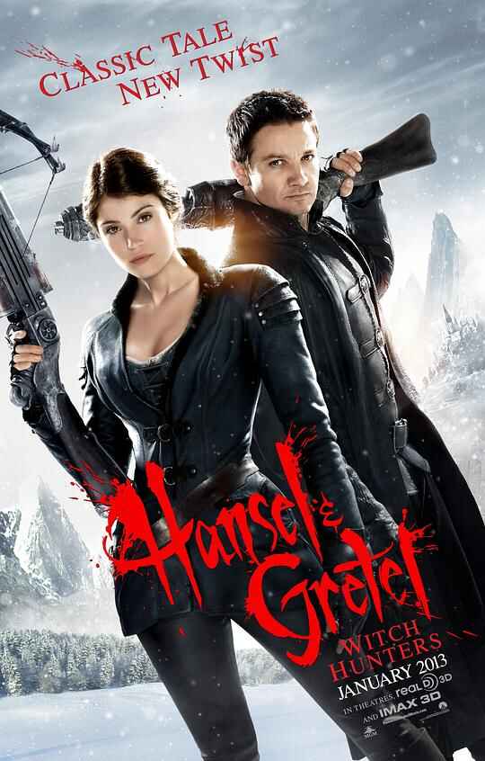 韩赛尔与格蕾特：女巫猎人 Hansel and Gretel: Witch Hunters （4K 原盘）2160p Remux (2013) [免费在线观看][夸克网盘]