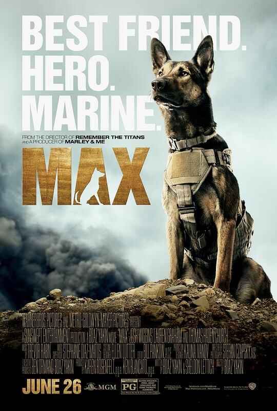 军犬麦克斯 Max 1080p Remux (2015)[免费在线观看][夸克网盘]