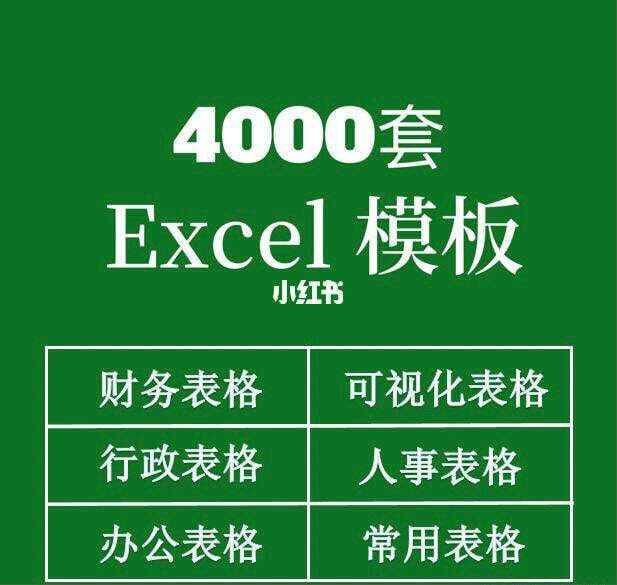 4000套Excel表格模板资料包[免费在线观看][夸克网盘]