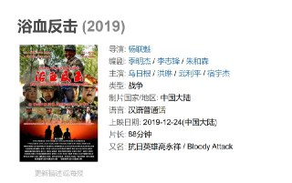 浴血反击 (2019)[免费在线观看][夸克网盘]
