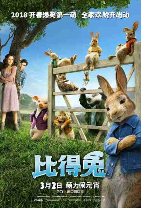 [欧美]动画《比得兔 1+2部》合集 4K HDR  [夸克网盘]