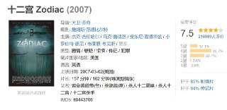 十二宫 Zodiac (2007)[免费在线观看][夸克网盘]