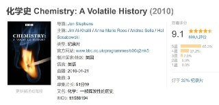 化学史 Chemistry: A Volatile History (2010)[免费在线观看][夸克网盘]