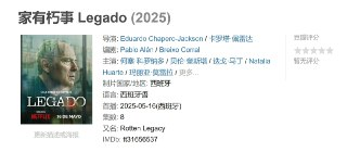 家有朽事 Legado (2025)
