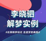 “解梦权威”李晓驷 ：12个真实梦境解读，走进潜意识真相【完结】